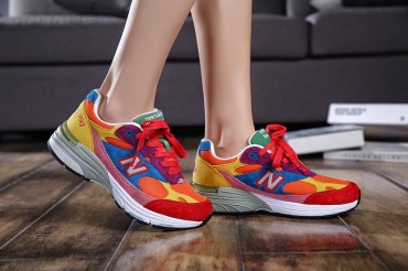 Women WR993 New Balance Multicolor Rainbow Sneakers_9